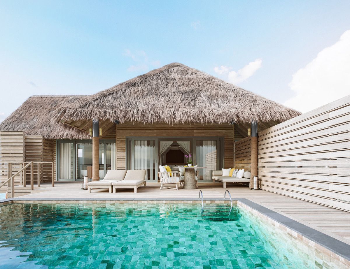 Overwater Villa with Pool วิลล่ากลางน้ำพร้อมสระส่วนตัว Vakkaru Maldives